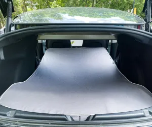 Upgraded TESBEAUTY Camping Mattress for Tesla Model 3, High Density Foam Memory Foam Combined, New Version, can be stored in The Hidden Trunk or The Frunk