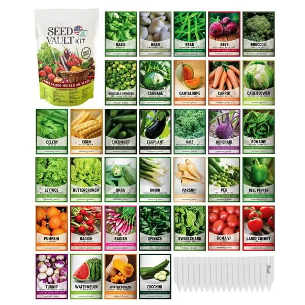 Variety Vegetable 35 Limited-time offer Comprehensive product line Vault | Seed Pack Kit