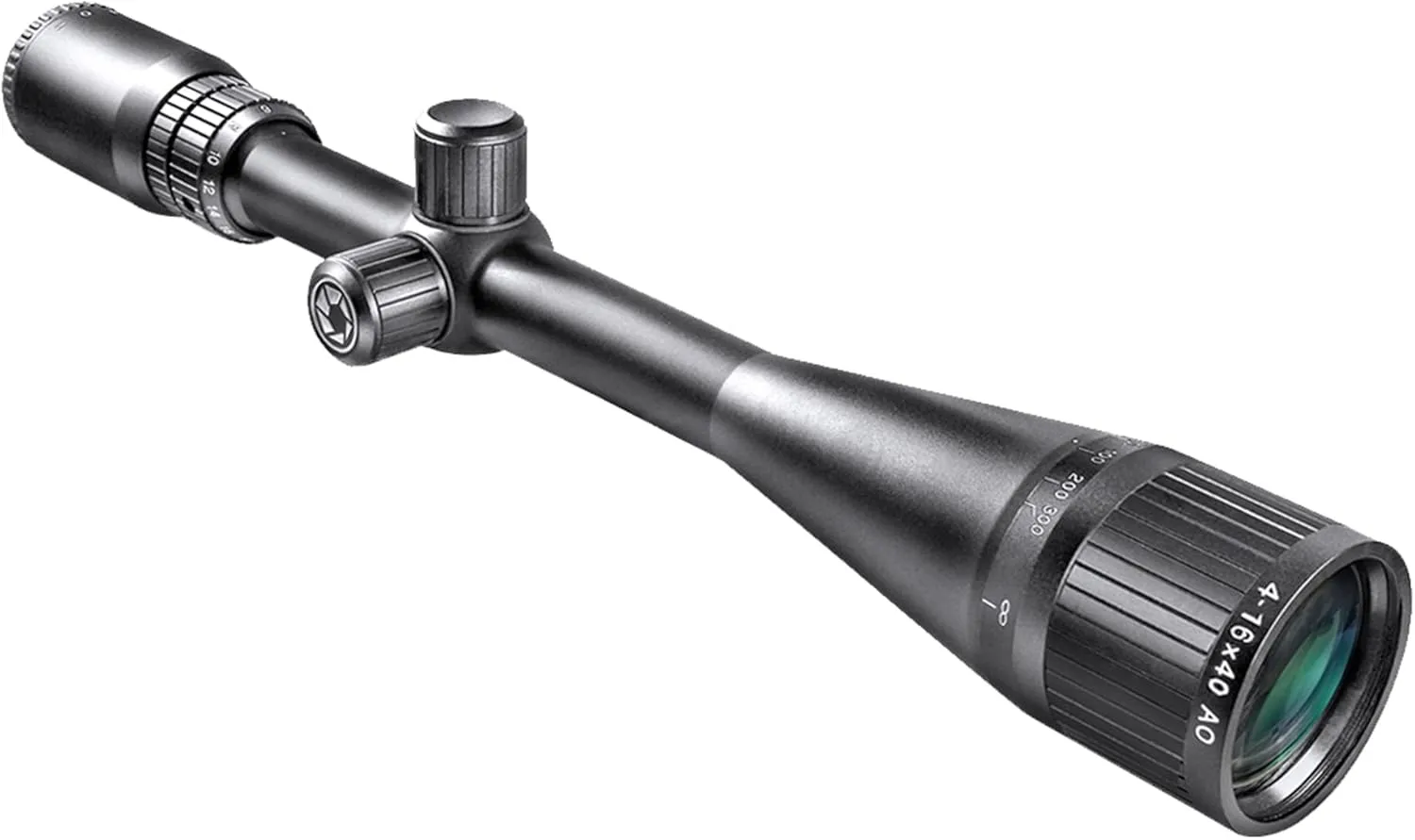 Varmint Crosshair Reticle Precision Riflescope with Adjustable Objective & Fully-Multi Coated Optics for Accurate Long-Range Shooting Hunting