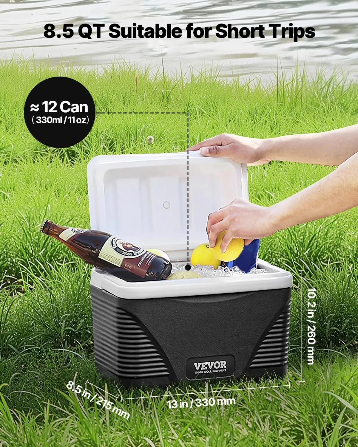 VEVOR Ultra-Light Hard Cooler