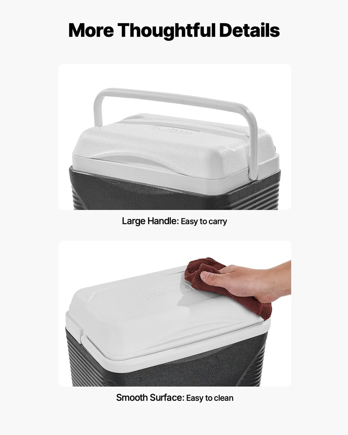 VEVOR Ultra-Light Hard Cooler