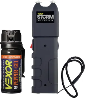 VEXOR Pepper Gel and Rechargeable Light Safety Tool Kit