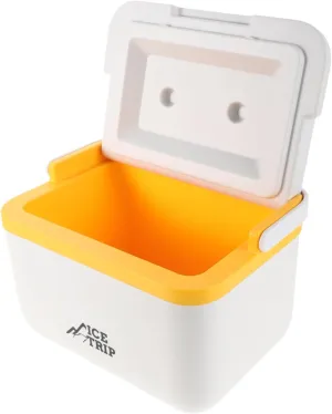VICASKY Vehicle Insulated Cooler Box Thermal Food Preservation Container for Outdoor Camping Fishing Picnics Road Trips Durable Portable Design