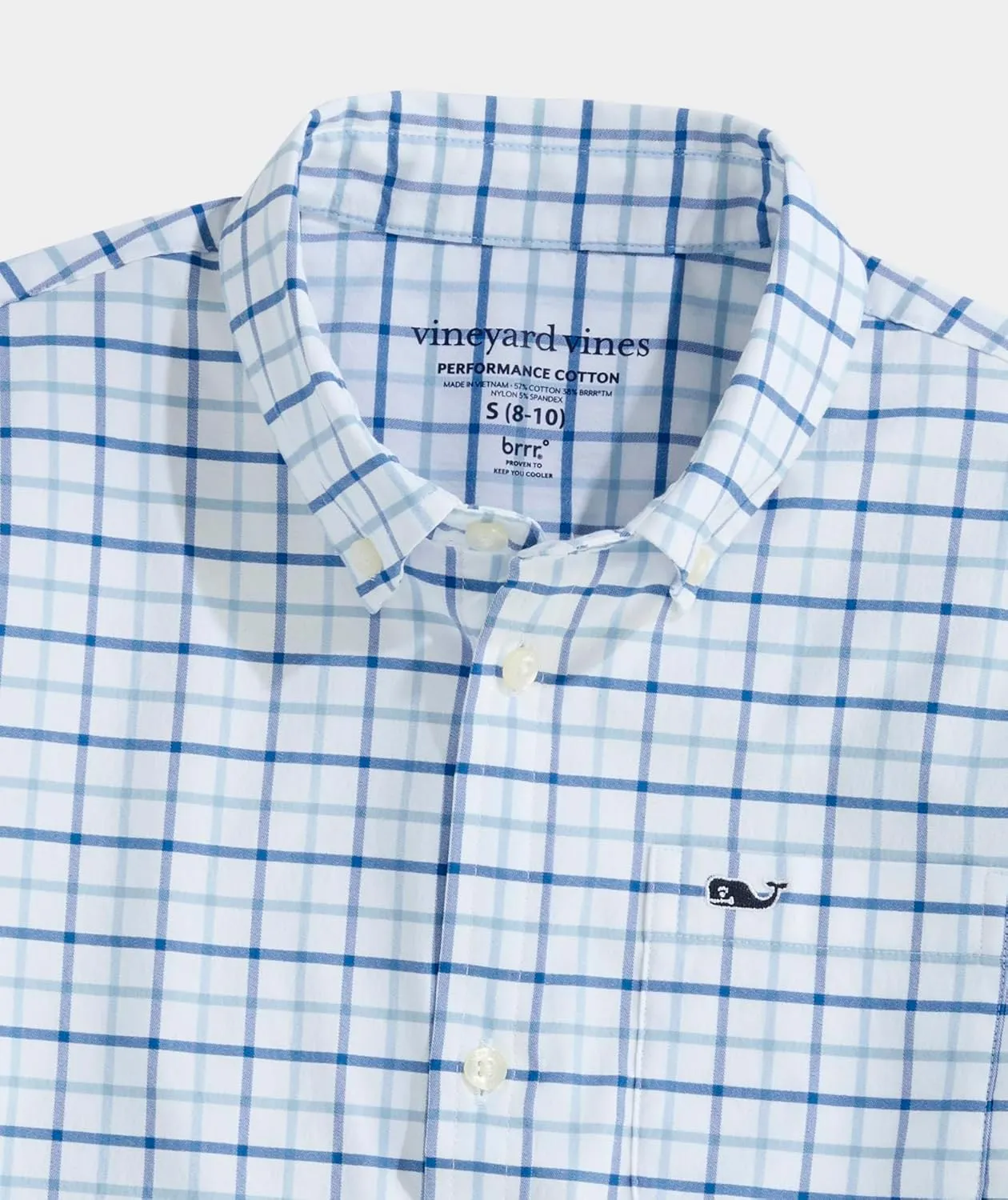 vineyard vines Boys On-The-go Brrr Short Sleeve Shirt