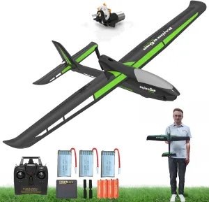 VOLANTEXRC New Version RC Plane,Remote Control Airplane for Adults,4-Channel RC Plane with Durable Foam Construction,3 Flight Modes,One-Key Stunts,Comprehensive Accessories Kit,23.6*18.1 inches,RTF