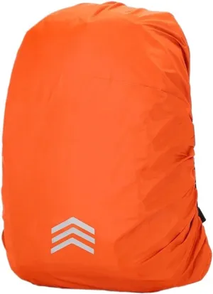 Waterproof Backpack Rain Cover 2pcs Practical Backpack Rain Shield Backpack Protective Cover Waterproof Sun-Protected Bag Shield Camping Hiking for Hiking，Camping(60L,Orange)