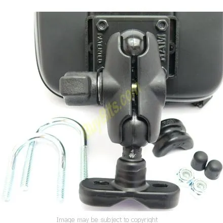 Waterproof Case & Motorcycle Bike Mount for GPS SatNav (sku 6524)