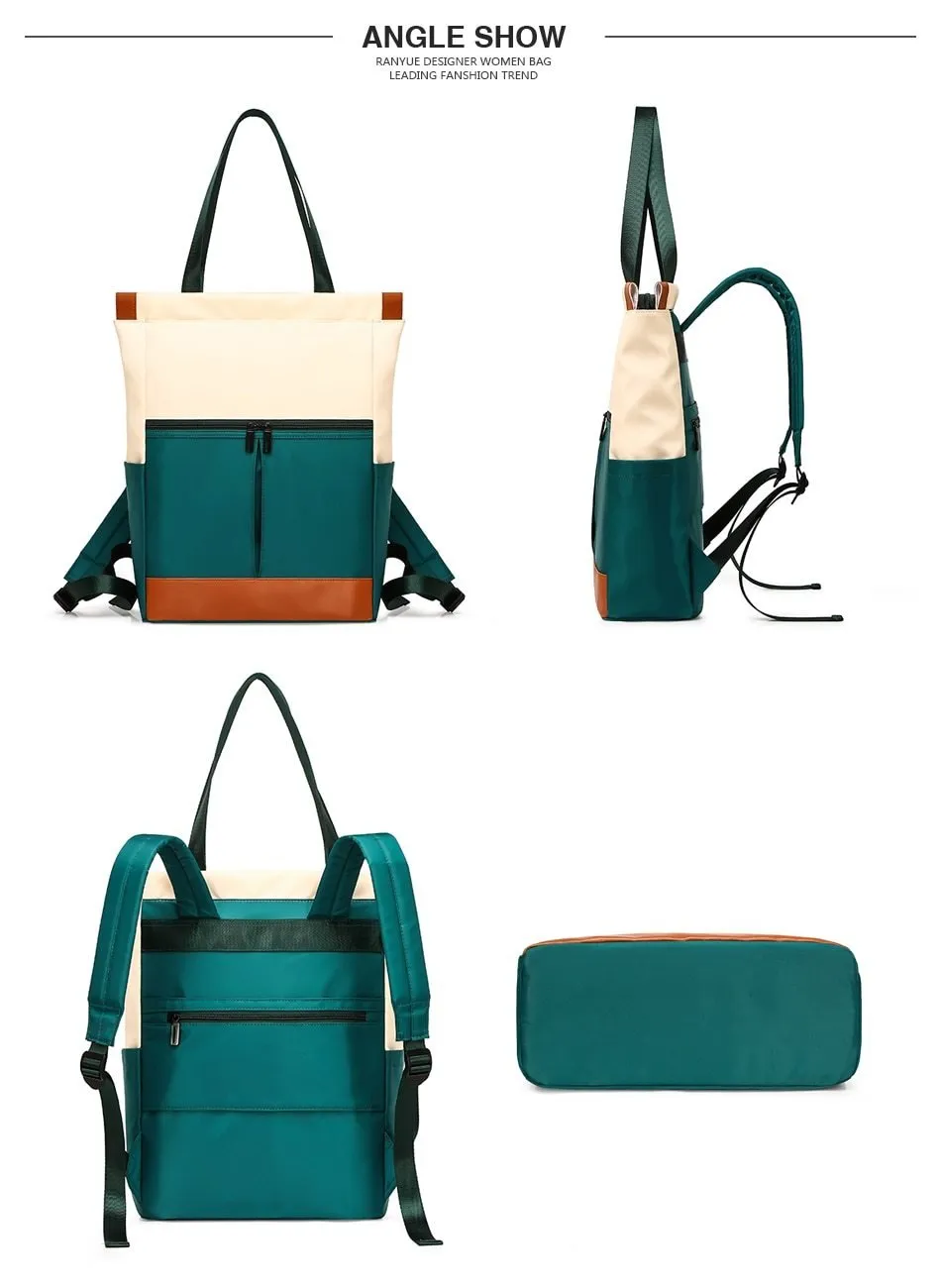 Waterproof Laptop Shoulder Backpack