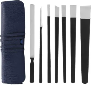 Watris Veiyi 7PCS Pedicure Knife Set, Ingrown Toenail Removal Kit, Pedicure Callus Shaver Tools, Professional Foot Scraper, Steel Foot Care for Dead Skin Corn Foot Remover Foot File Rasp (7in)