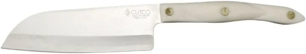 White (Pearl) Petite Santoku #2166