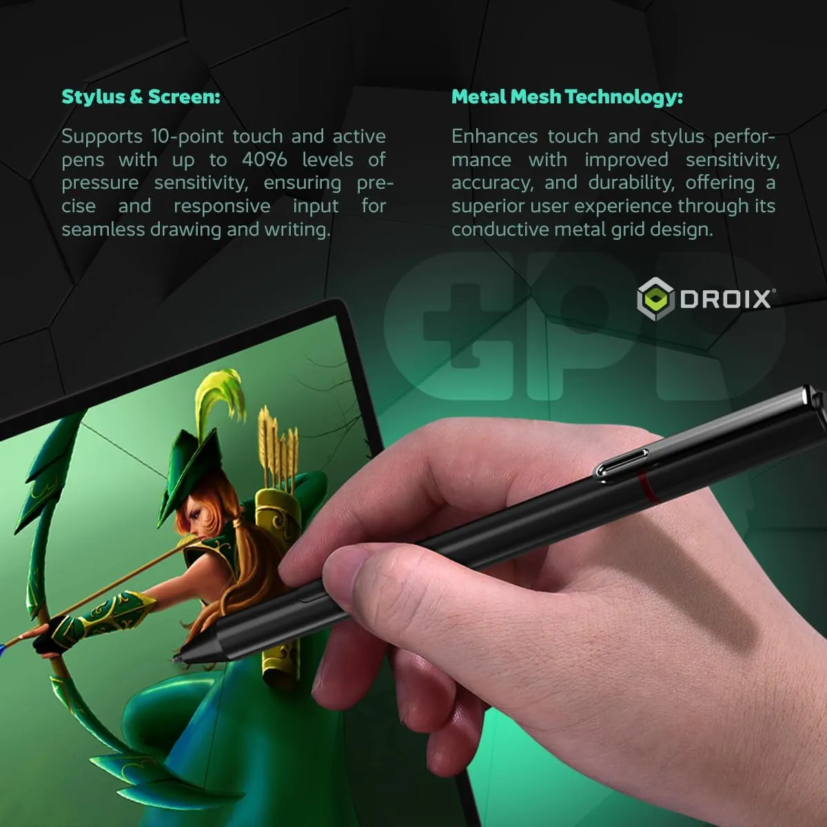 Win MAX 2 2025 Handheld Gaming PC with AMD Ryzen 7 8840U, Radeon 780M GPU, 32GB RAM, 1TB SSD, OcuLink, 10.1" IPS Display, Gaming Controls, Keyboard and touchpad