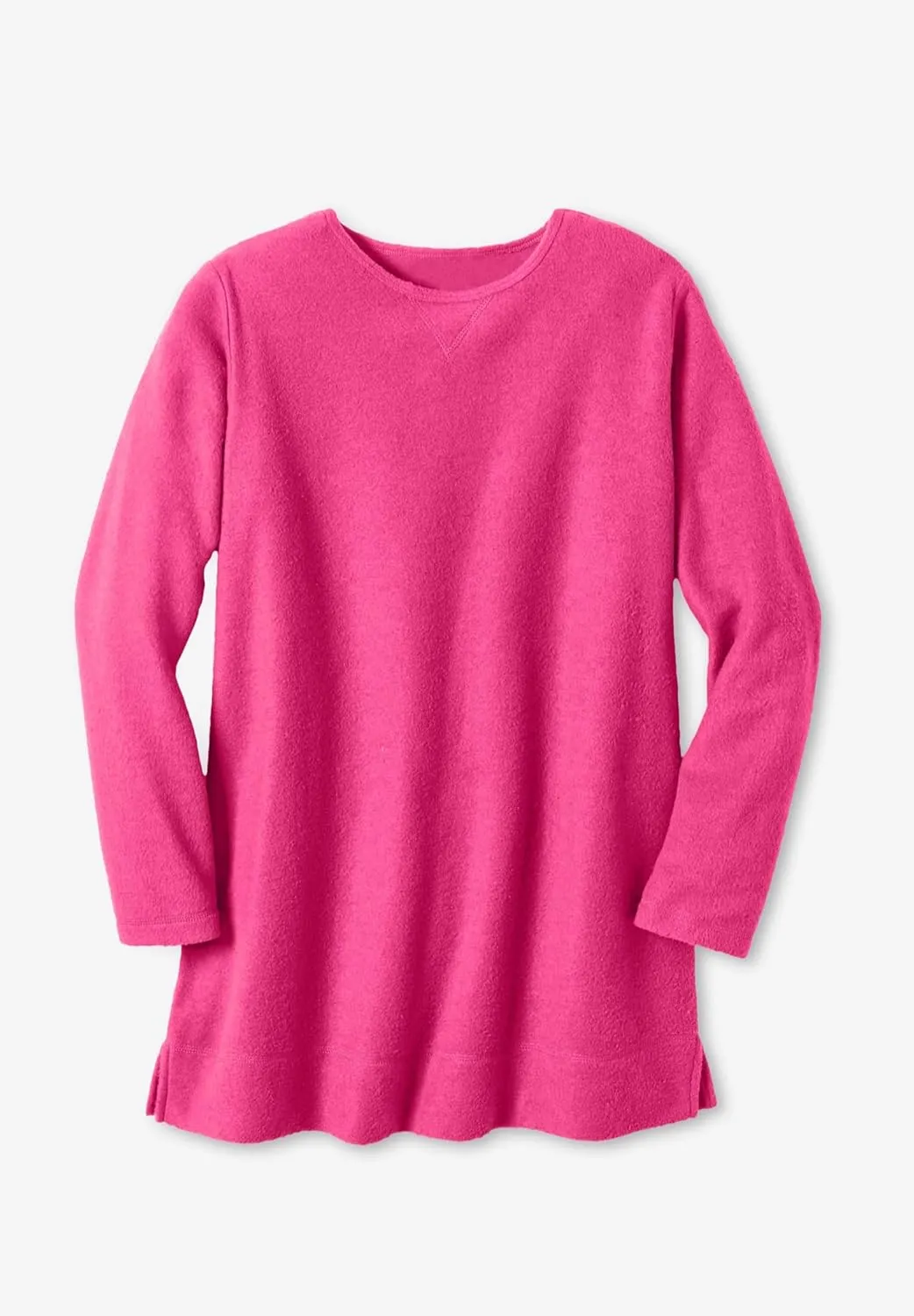 Woman Within Plus Size Sherpa Sweatshirt