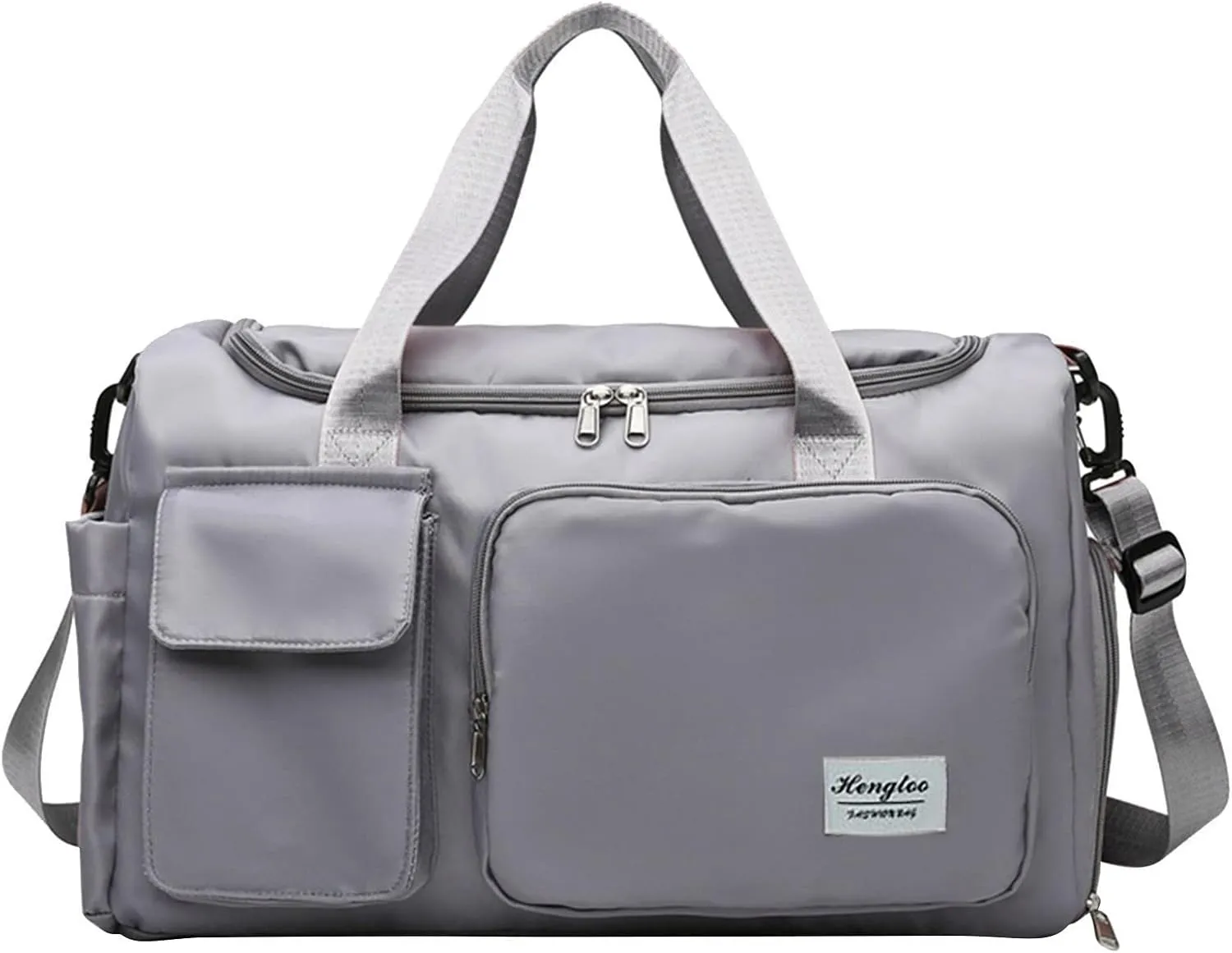Women Gym Bag with Shoes Compartment,28L Travel Duffel Bags,Large Weekender Bag for Yoga Workout Sports Travel