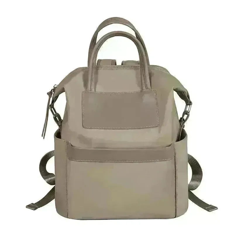 Women's Casual Backpack With Hand-hold Design Lightweight And Waterproof Commuting Travel Computer Bag Large Capacity Handbag