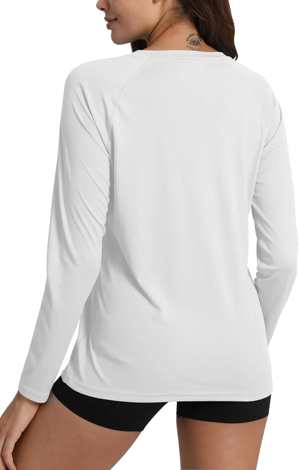 Women's UPF 50  Rash Guard Long Sleeve Sun Protection UV SPF Shirts Lightweight Swim Cool T-Shirts