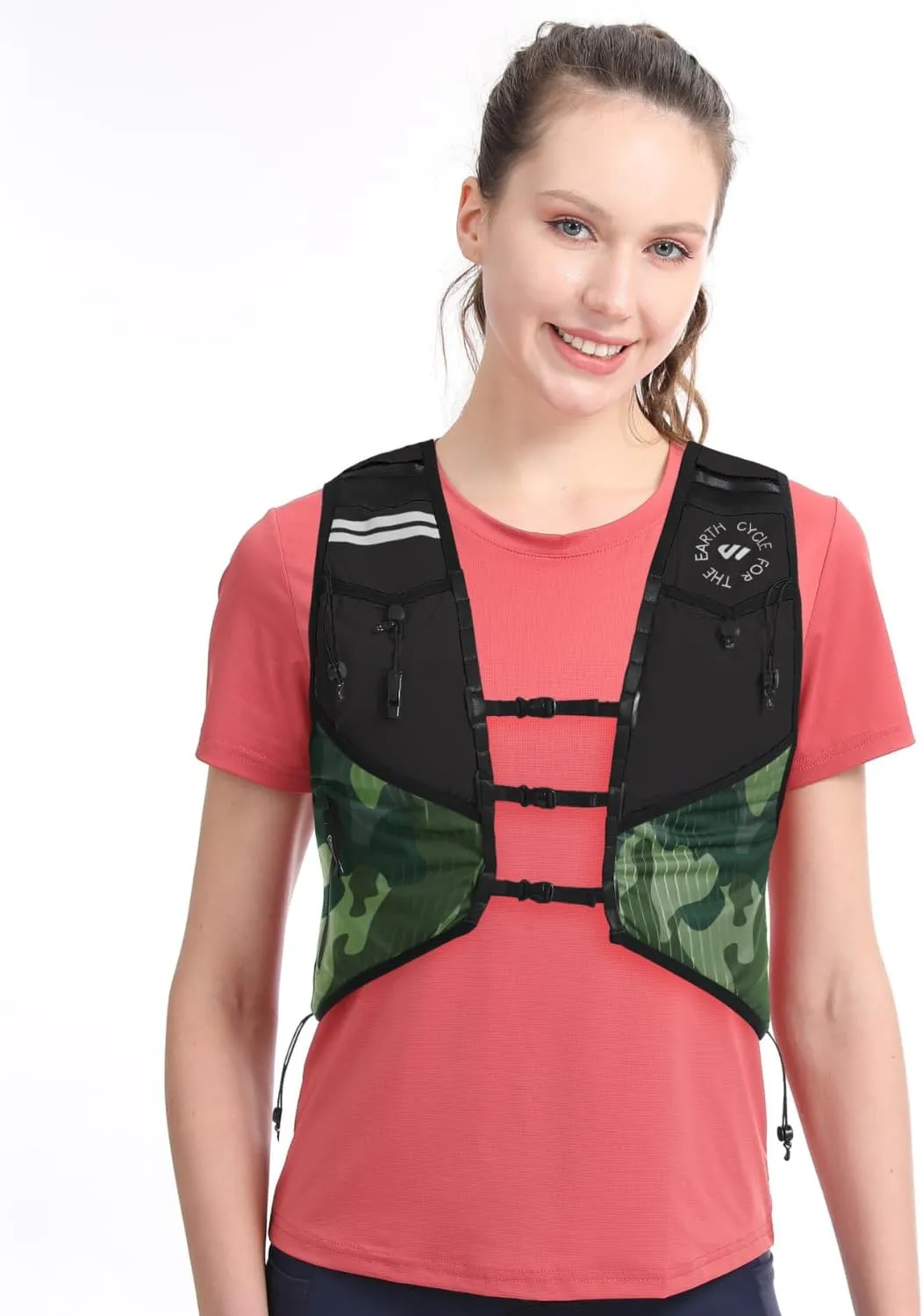 Wulibike Running Hydration Vest for Women Men,Water Backpack Lightweight Quick-Drying with Pockets for Trail Hiking Biking
