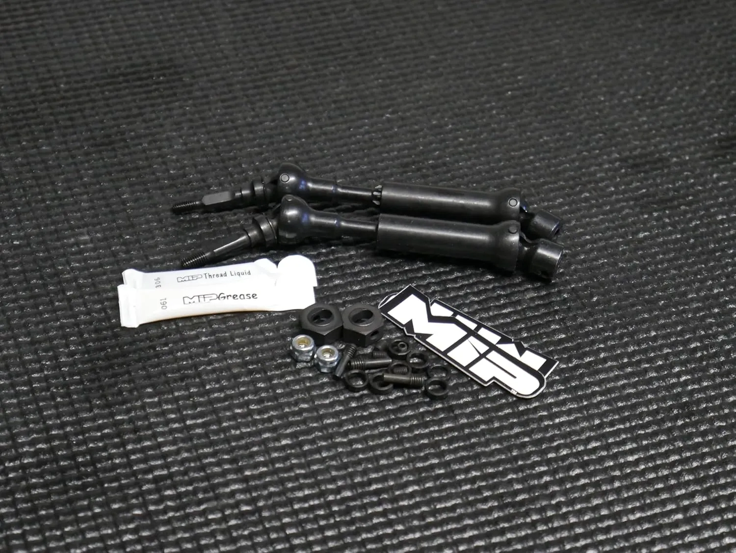 X-Duty CVD Drive Kit Front CVD Drive Shaft Heavy Duty Axis Replacement Parts Compatible with 1/10 RC Cars Traxxas Slash Rustler Stampede Hoss VXL 4X4 Platinum Ultimate Update Parts 18150