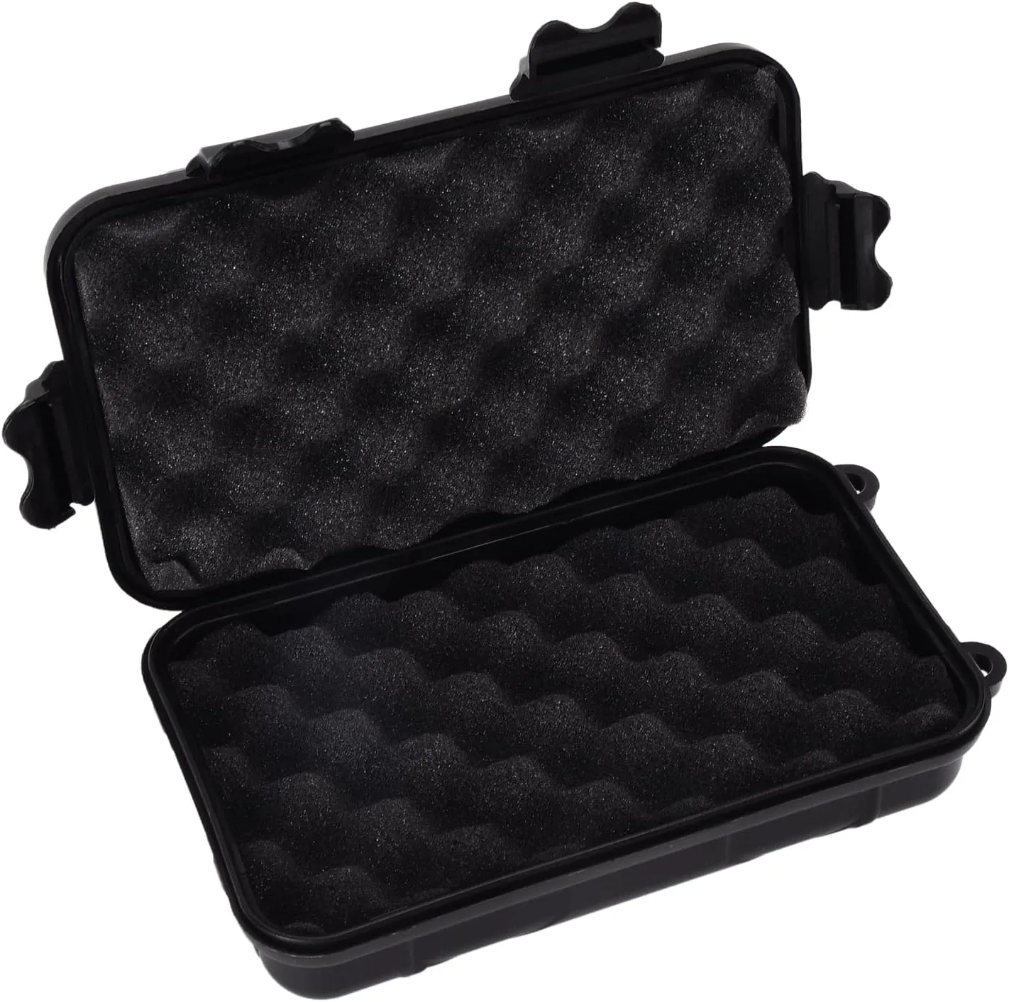 XPSSJMU Anti Pressure Shockproof Box Plastic Dry Storage Box Compact Waterproof Hand Tool Storage Boxes with Foam for Outdoor Camping Wilderness Survival