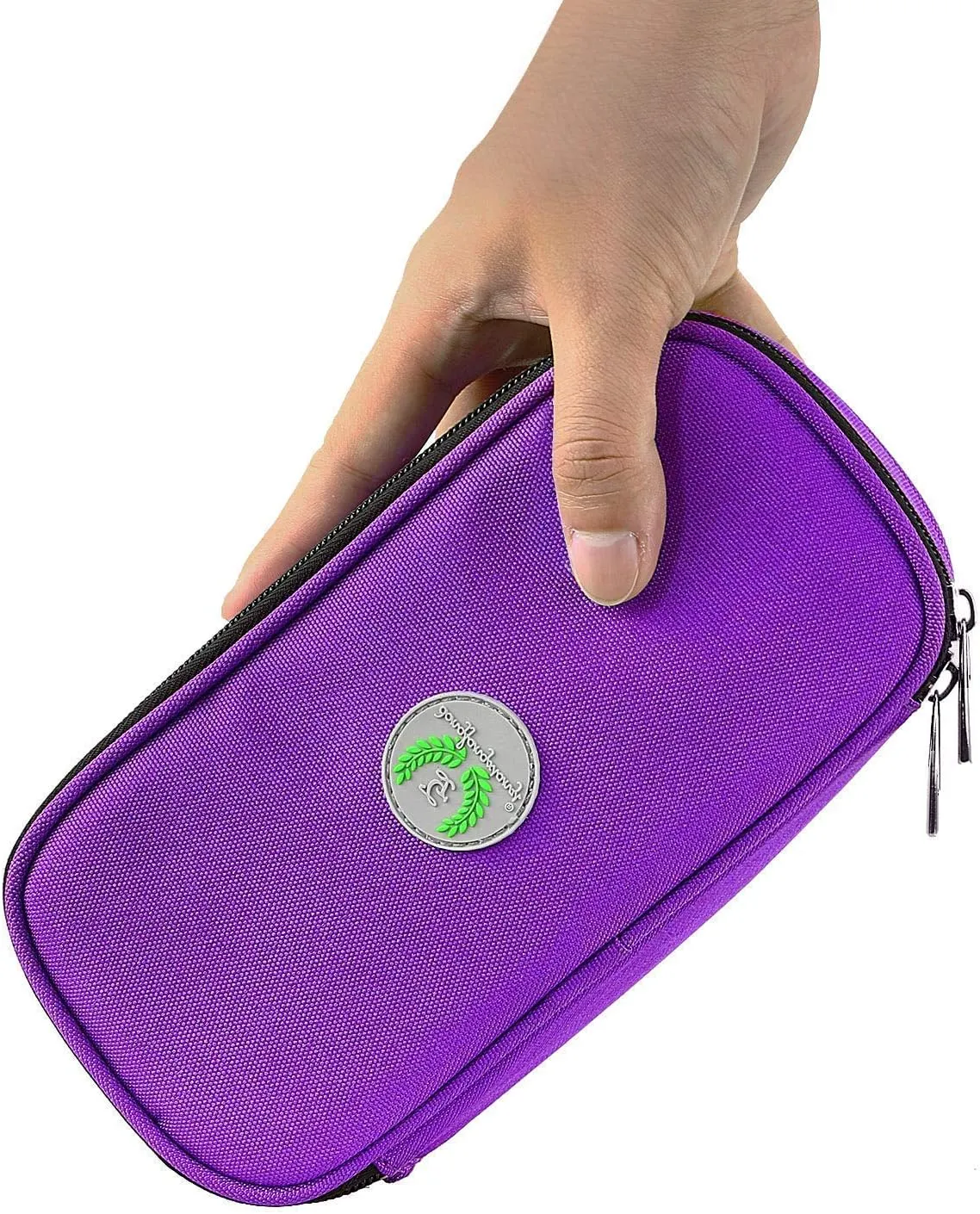 YOUSHARES Insulin Cooler Travel Case - Medication Diabetic Insulated Organizer Portable Cooling Bag for Insulin Pen and Diabetic Supplies with 2 Cooler Ice Pack