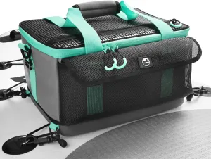 YVLEEN Paddle Board Cooler, Upgraded Waterproof Hard Bottom, SUP Cooler Durable PVC Material Paddle Board Deck Bag with Mesh Front Pocket, Super Capacity for paddleboards and Kayaking Accessories