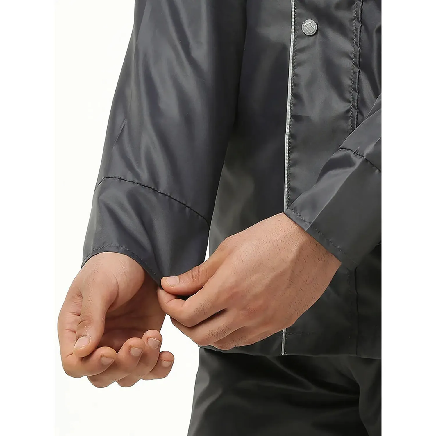 Zeel WF1021 Men’s Waterproof Rain Suit Set – Lightweight Raincoat Jacket & Pant for Monsoon Protection