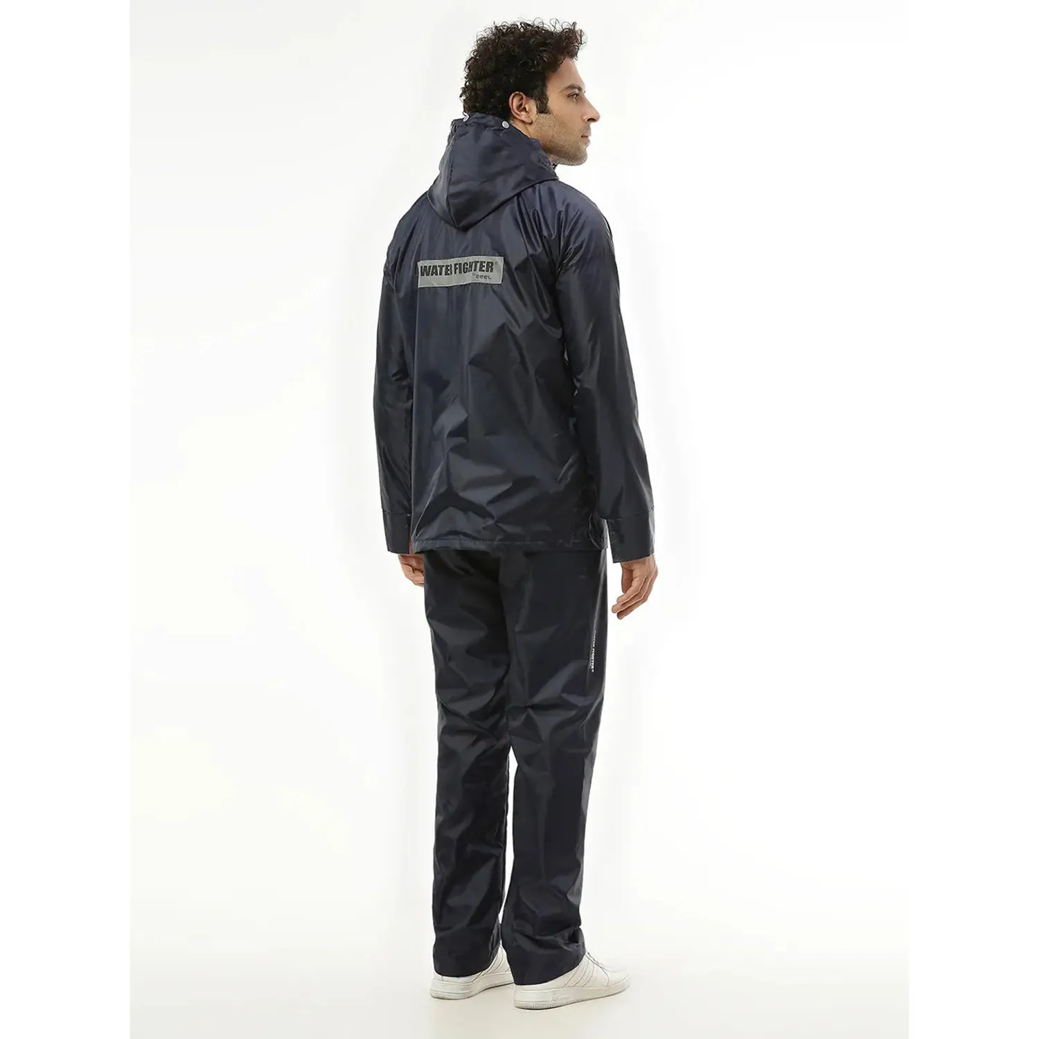 Zeel WF1021 Men’s Waterproof Rain Suit Set – Lightweight Raincoat Jacket & Pant for Monsoon Protection