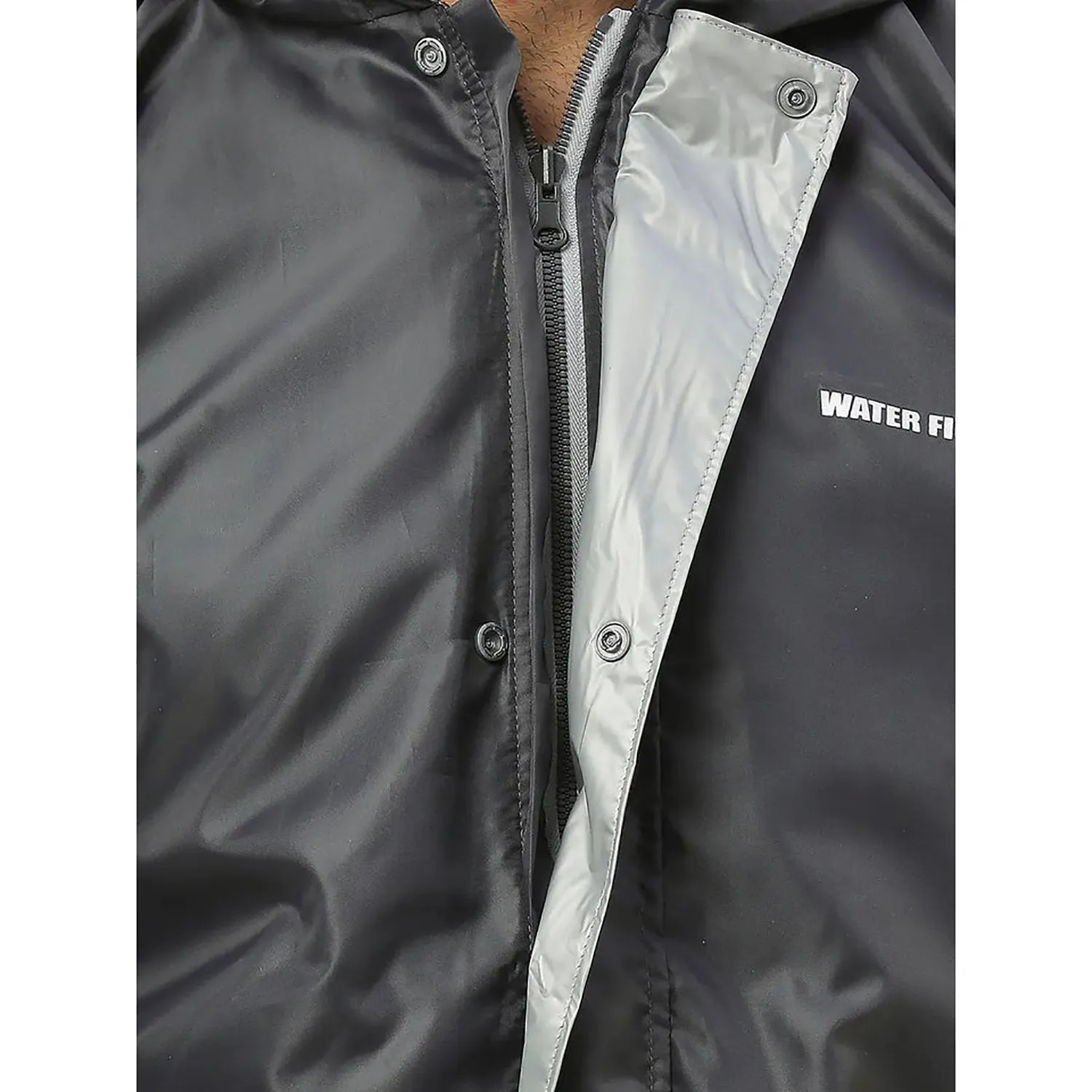 Zeel WF1021 Men’s Waterproof Rain Suit Set – Lightweight Raincoat Jacket & Pant for Monsoon Protection