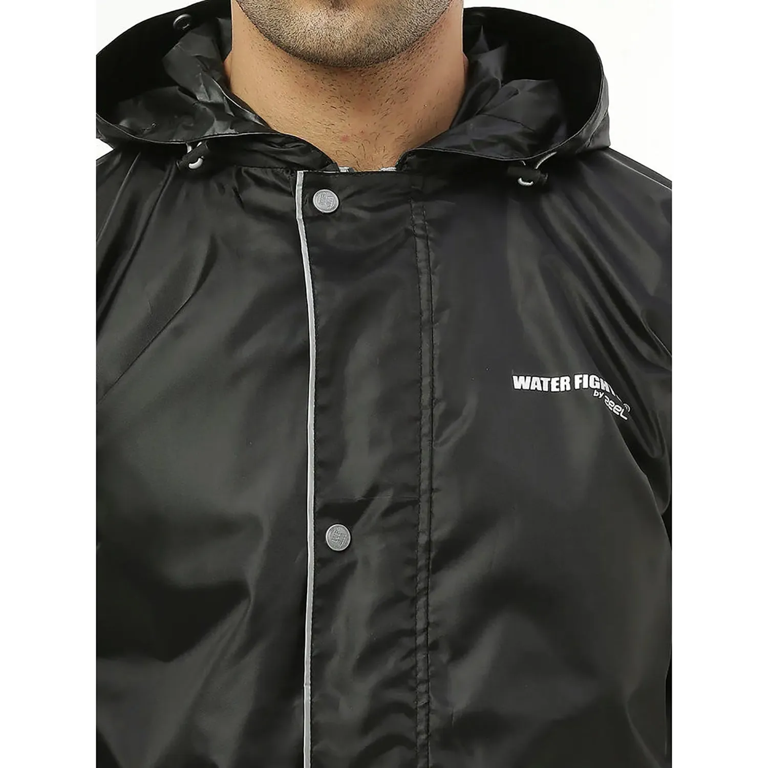Zeel WF1021 Men’s Waterproof Rain Suit Set – Lightweight Raincoat Jacket & Pant for Monsoon Protection