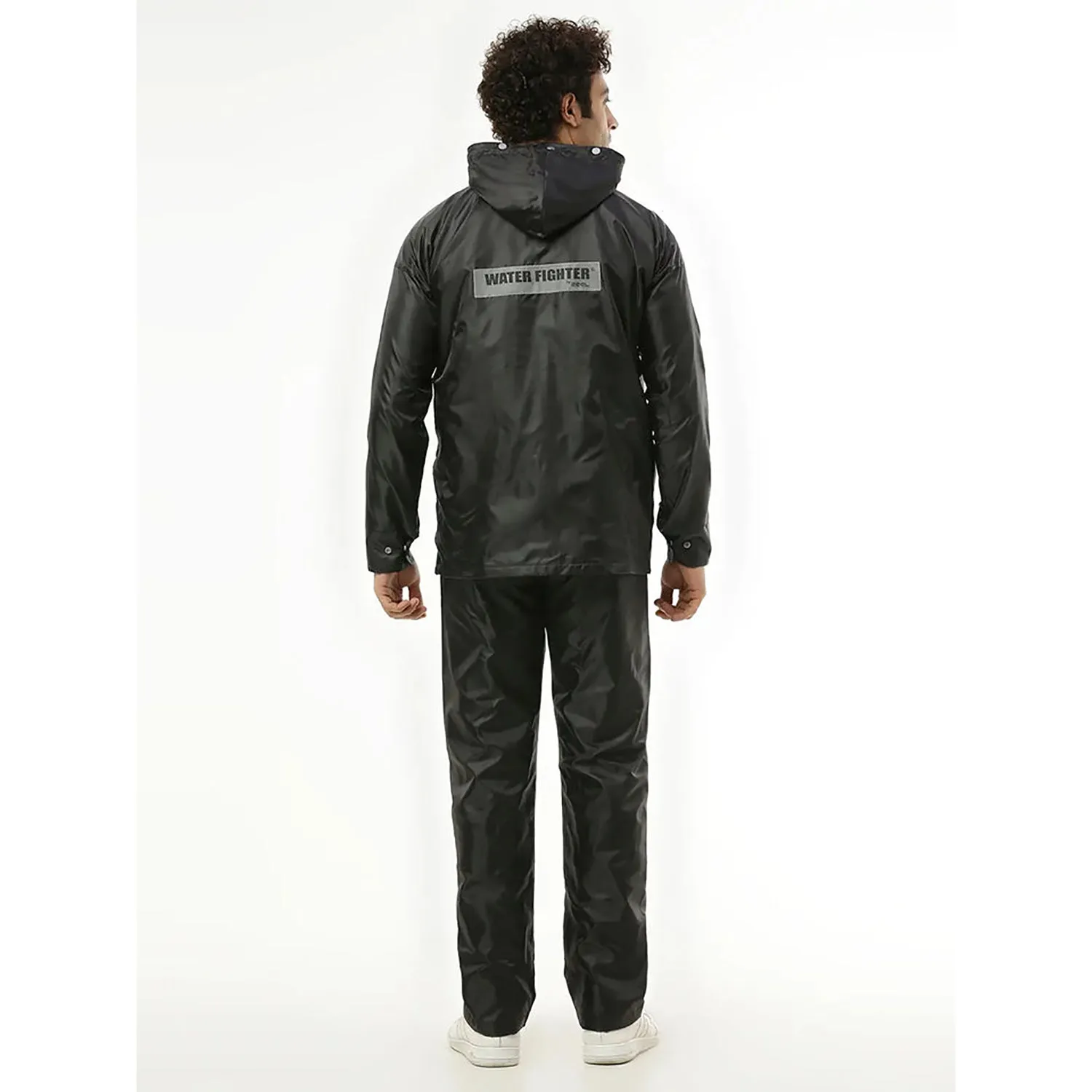 Zeel WF1021 Men’s Waterproof Rain Suit Set – Lightweight Raincoat Jacket & Pant for Monsoon Protection